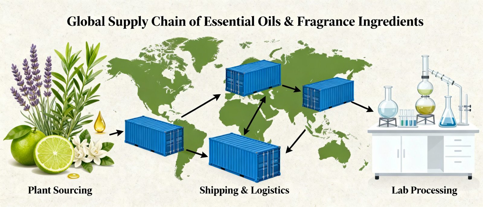 Global Supply Of Essential Oils And Fragrance Ingredients